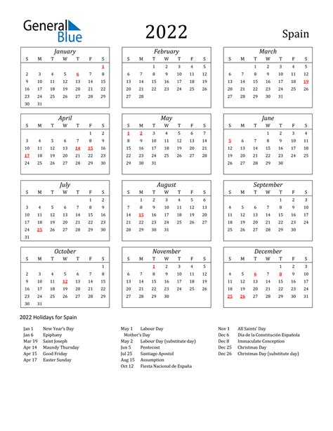 Spanish 2022 Calendar May Calendar 2022