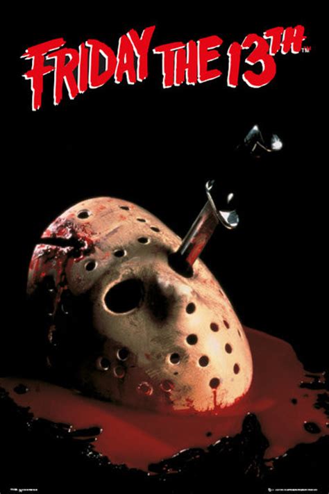Select each of the following links separately FRIDAY THE 13th - mask Poster | Sold at Abposters.com