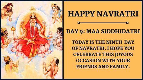 Navratri Day 9 Wishes And Images Maa Siddhidatri Png Status And Whatsapp Status Video To Download