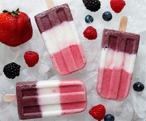 Berry Yogurt Popsicles Skinnytaste