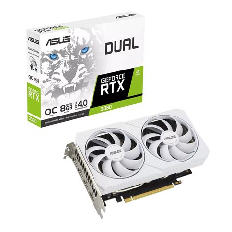 Game One ASUS Dual GeForce RTX 3060 White OC Edition 8GB GDDR6