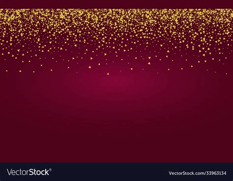 Gold Glow Light Burgundy Background Glamour Vector Image