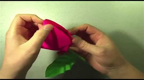 Origami Passo A Passo Aprenda Como Fazer Origami De Rosa Youtube