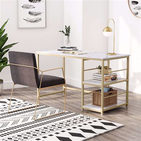 In fact, it is a central place for you to stage video calls with colleagues, pay bills and do taxes or work on creative remember, the best home office desk is the one that's best for you and fits your needs. Tribesigns 47 Inch Computer Desk with 2-Tier Storage ...