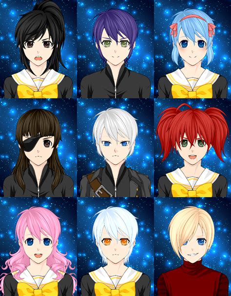 I Recreated The Sunrider Cast With Mega Anime Avatar Creator Rsunrider