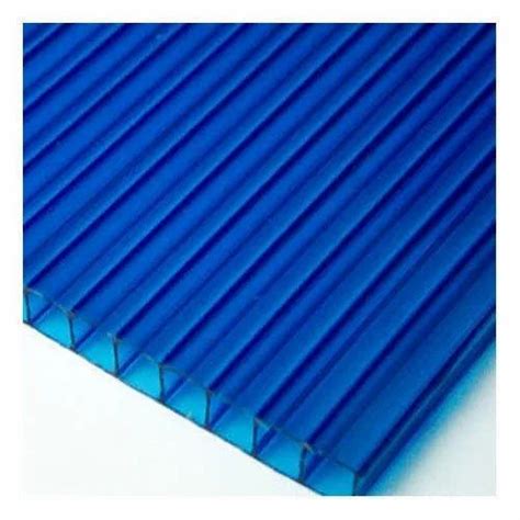Blue Multiwall Polycarbonate Sheet 6mm Area Of Application