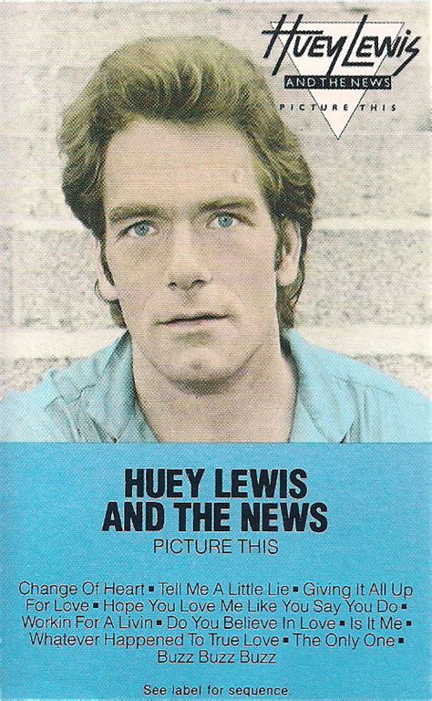 Huey lewis it hit me like a hammer. Huey Lewis And The News* - Picture This (1982, Cassette ...