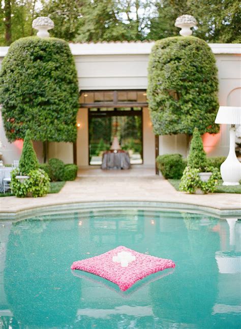 Gorgeous Pool Decorations For Weddings Belle The Magazine