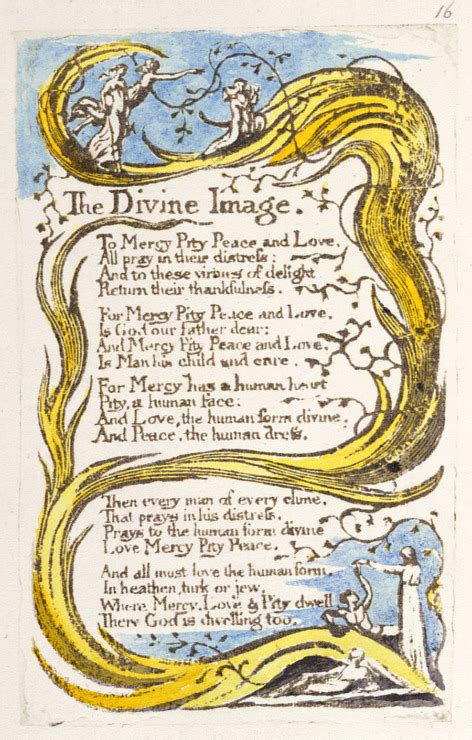 The Divine Image By William Blake Tweetspeak Poetry