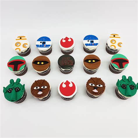 Custom Star Wars Cupcakes