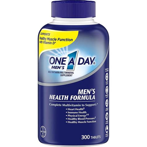 One A Day Mens Health Formula Multivitamin 300 Ct