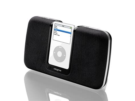Creative Premieres New Series Of Docking Speaker Systems For Ipods