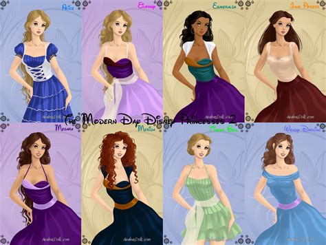 The Modern Day Disney Princesses 2 By Nickelbackloverxoxox
