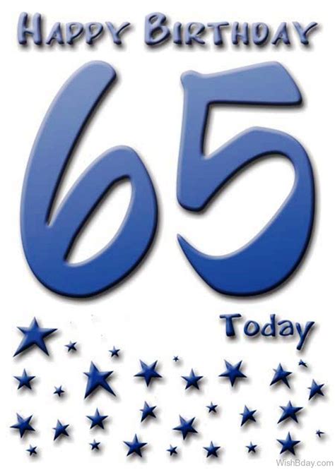 48 65th Birthday Wishes