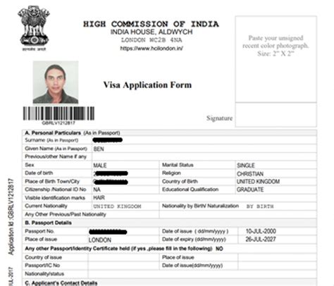 The form should be printed on two pages, and both pages should be signed. How To Apply For An Indian Visa From The UK: The Easiest ...