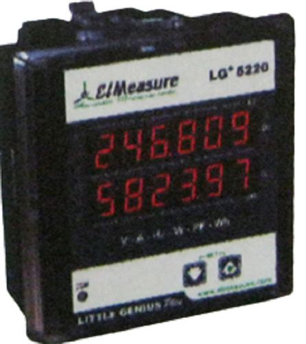 Latest Techniques Used 3 Row Power Digital Display Meter At Best Price