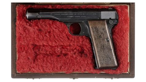 Nazi Proofed Fabrique Nationale Model 1922 Pistol With Case Rock