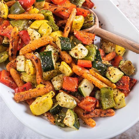 Easy Roasted Vegetables Mccormick Recipe Vegetable Side Dishes