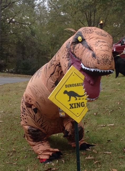 T Rex Jurassic Park Halloween Costume Parkforesthalloween Dinosaur