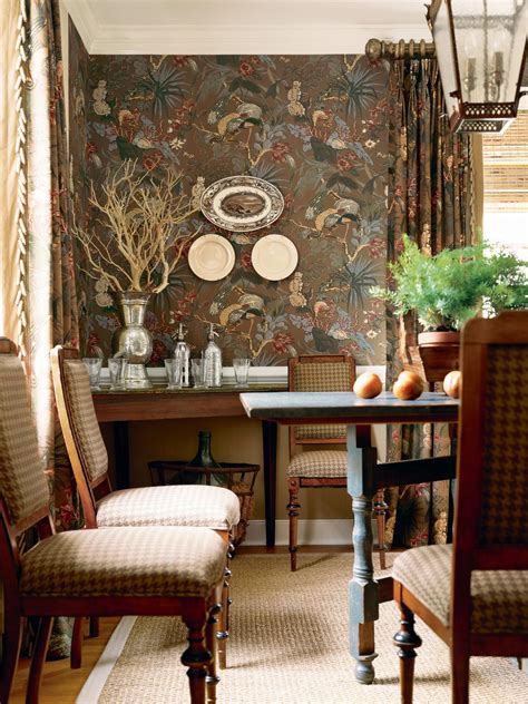 46 Country Dining Room Wallpaper Wallpapersafari