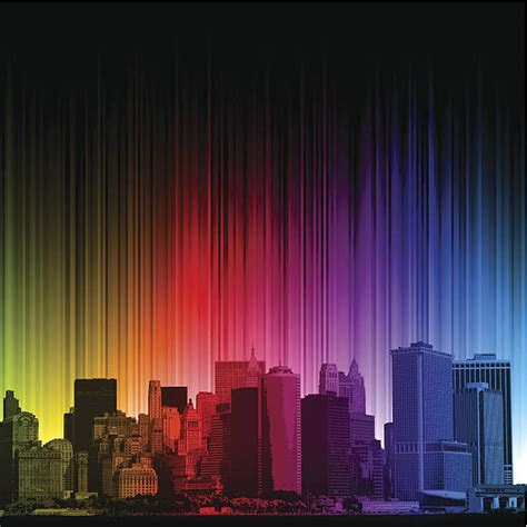Rainbow City Illustrations Royalty Free Vector Graphics And Clip Art