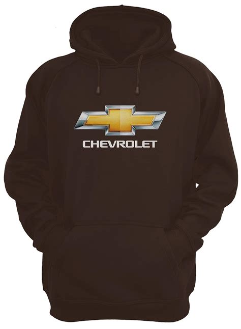 Jh Design Group Mens Chevy Bow Tie Logo Pullover Hoodie