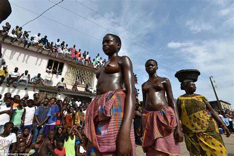 Ivorian Tribe Acts Out Slavery Scenes As Popo Carnival