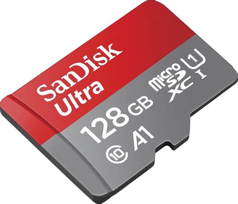 Designed primarily for smartphones and digital cameras, microsd allows you to store all your critical files or transfer them between. SanDisk 128GB Ultra microSDXC UHS-I Memory Card with Adapter - C10, U1, Full HD, A1, Micro SD ...