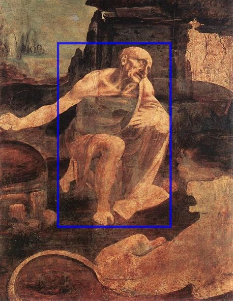 From Leonardo Da Vinci S Saint Jerome With A Golden Rectangle On The