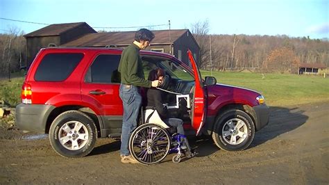 Wheelchair Accessible Suv 4x4 Multi Lift With Speedy Bar Accessory In
