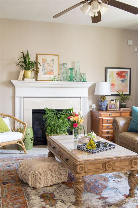Colorful Spring Living Room Ideas Casa Watkins Living
