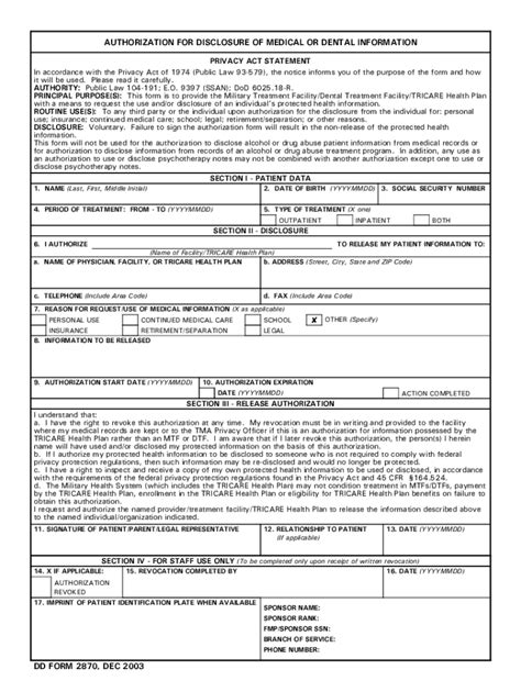 Dd 2870 Form Fill Out And Sign Printable Pdf Template Airslate Signnow