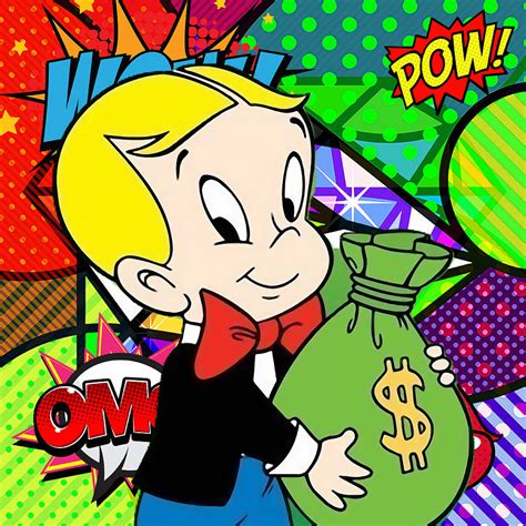 Richie Rich Mixed Media By Marvin Blaine Pixels