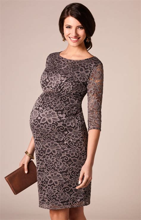 Abigail Maternity Lace Dress Cocoa Maternity Wedding Dresses Evening Wear And Party Clothes