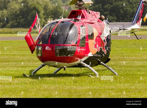 Eurocopter Mbb Bo 105 Helicopter Operated By The Flying Bulls Aerobatic