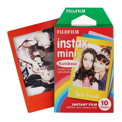 Buy Genuine Fujifilm Instax Mini 8 Film Rainbow Fuji
