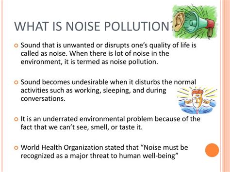 Ppt Noise Pollution Powerpoint Presentation Id6590696