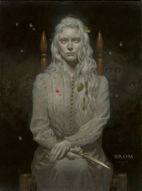 Art Of Brom Character Art Horror Art Dark Fantasy Art