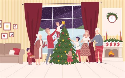 Home For Christmas Illustrations Royalty Free Vector Graphics And Clip