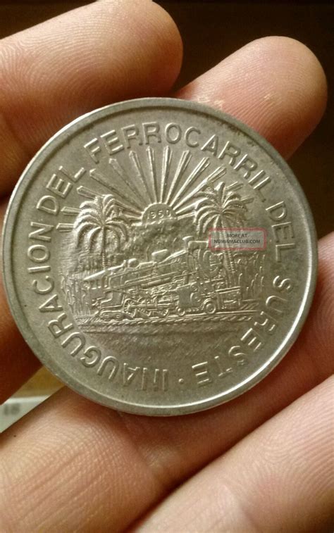 Petroleum and explosives safety organisation (peso) is a department formed by government of india under department for the promotion of industry and internal trade under ministry of commerce and industry,to administer explosives act 1884,explosive substance act, petroleum (production) act 1934. Raw 1950 Mexico 5 Peso Railroad Silver Coin Mexican Coin