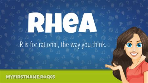 Rhea First Name Personality And Popularity