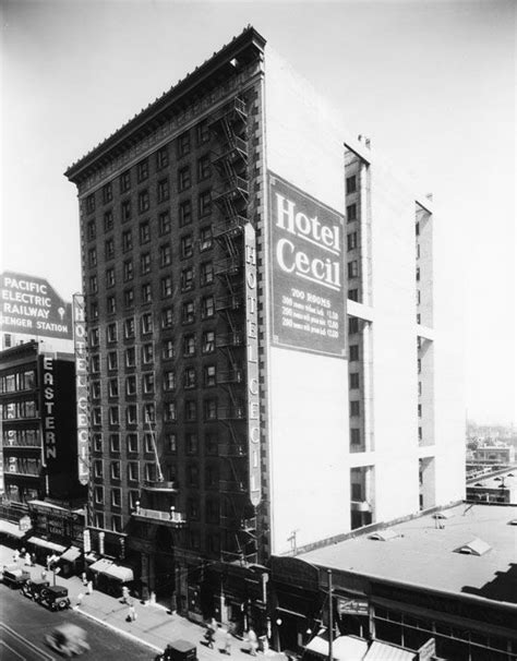 Los angeles, california, united states. Downtown LA's creepy Hotel Cecil is now a city landmark ...
