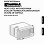 Kenmore Model 580 Air Conditioner Manual