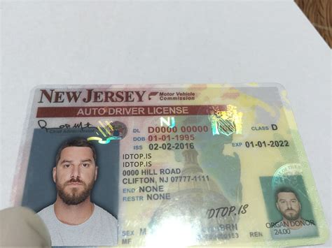 New Jersey Fake Id Buy Scannable Fake Ids Idtop
