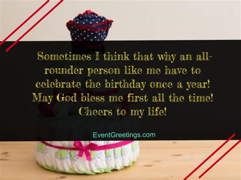 25 Inspirational Self Birthday Best Birthday Quotes For
