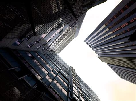 Worms Eye View Of Buildings · Free Stock Photo
