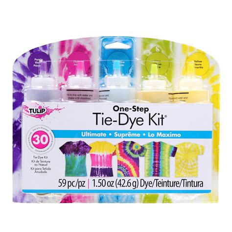 Tie Dye Your Summer Tulip One Step Ultimate Tie Dye Kit