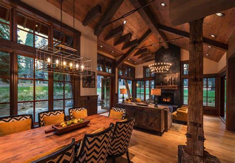 View our picture gallery of the most beautiful log homes and log cabins. Cozy Mountain Style Log Cabin Getaway in Martis Camp ...