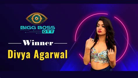 Bigg Boss Ott Winner Divya Agarwal Wins The First Bigg Boss Ott Show Takes Home Rs 25 Lakh