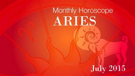 Aries Monthly Horoscopes For July Youtube